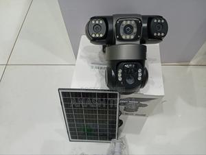 Leading Quality 360° Tripple Lens Solar Powered Wifi Camera - thumbnail 2