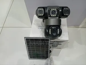 Leading Quality 360° Tripple Lens Solar Powered Wifi Camera