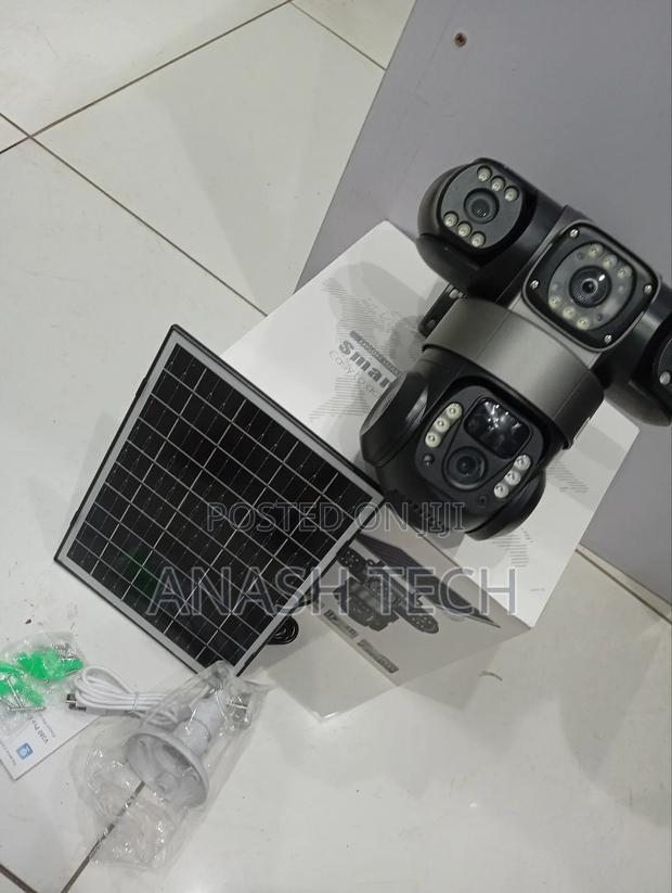 Premier Tripple Lens 4g Sim Card Motion Sensor Ip Solar Camera