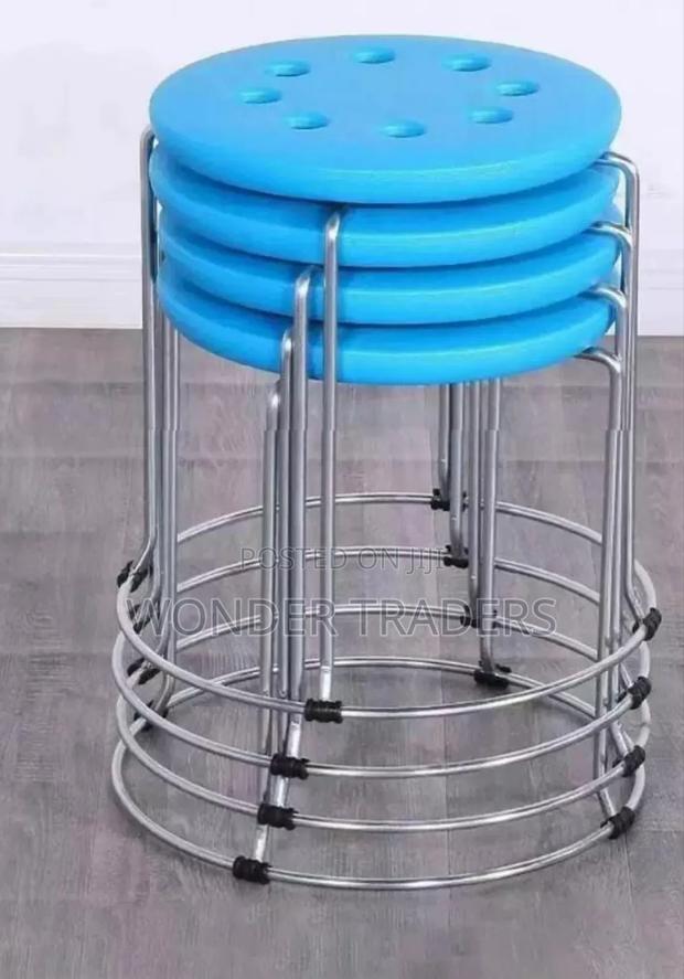 *Stackable Portable Stools* - main view