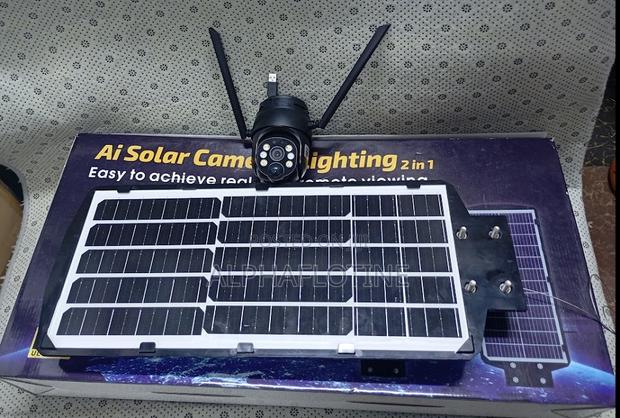 4g Solar Street Light With CCTV Camera