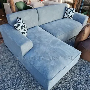 Gray Back Permanent Elegant and Simple Sofa