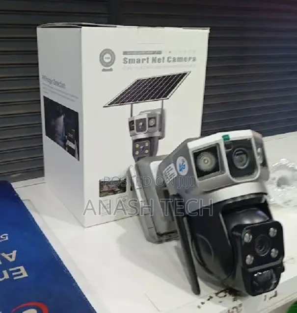 Heavy-Duty V380 Pro 4g Sim Card Motion Sensor Solar Dual Camera