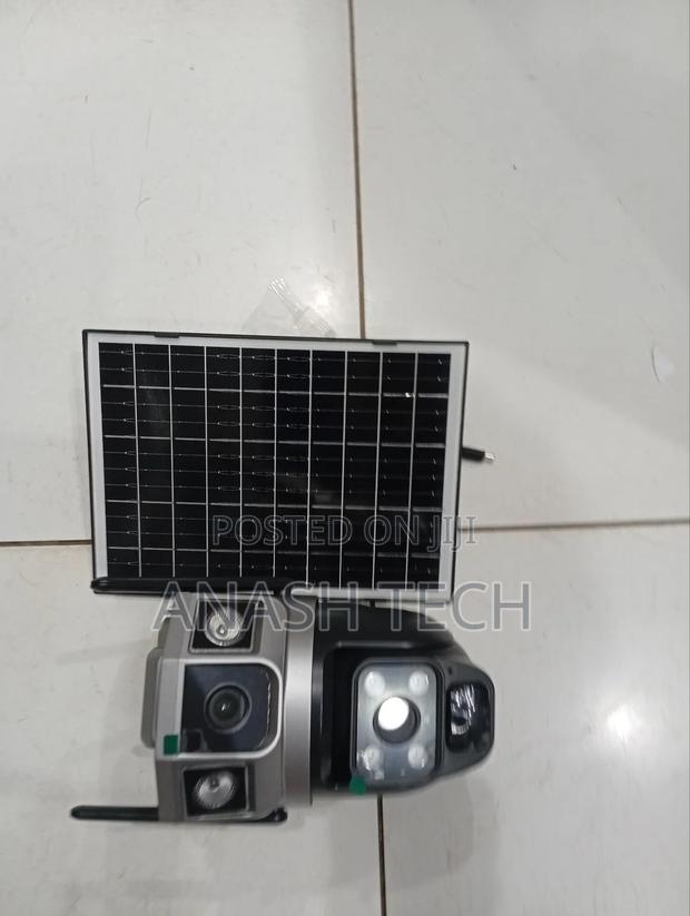 V380 Pro Outdoor 4g Simcard Solar Security PTZ Dual Camera - main view