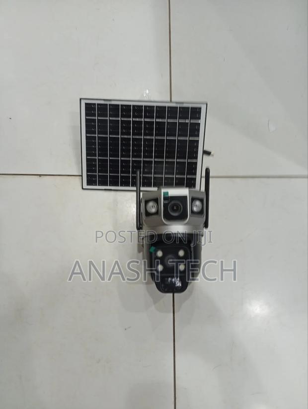 Solar Dual Lens 4g 3 Screen Solar Outdoor Security Camera - main view