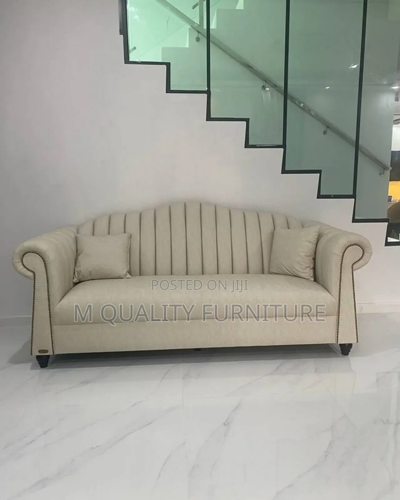 Fabric 3 Seater Sofa- Durable and Stylish