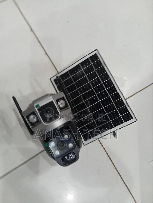 Restocked Solar Pir PTZ Wireless Cameras Wifi Enabled - thumbnail 2