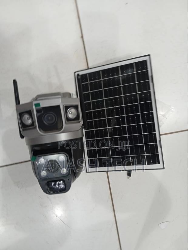 Striking Good Solar Dual Lens PTZ Wireless Cameras 4g Sim Card