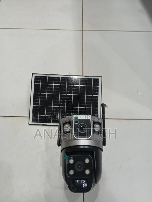 Finest Solar Dual Lens PTZ Wireless Cameras Wifi Enabled