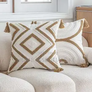 Boho Throw Pillow Covers With Tassels Size: 45*45cm