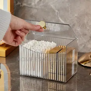 *2 Compartment Acrylic Storage Box /Earbuds Storage