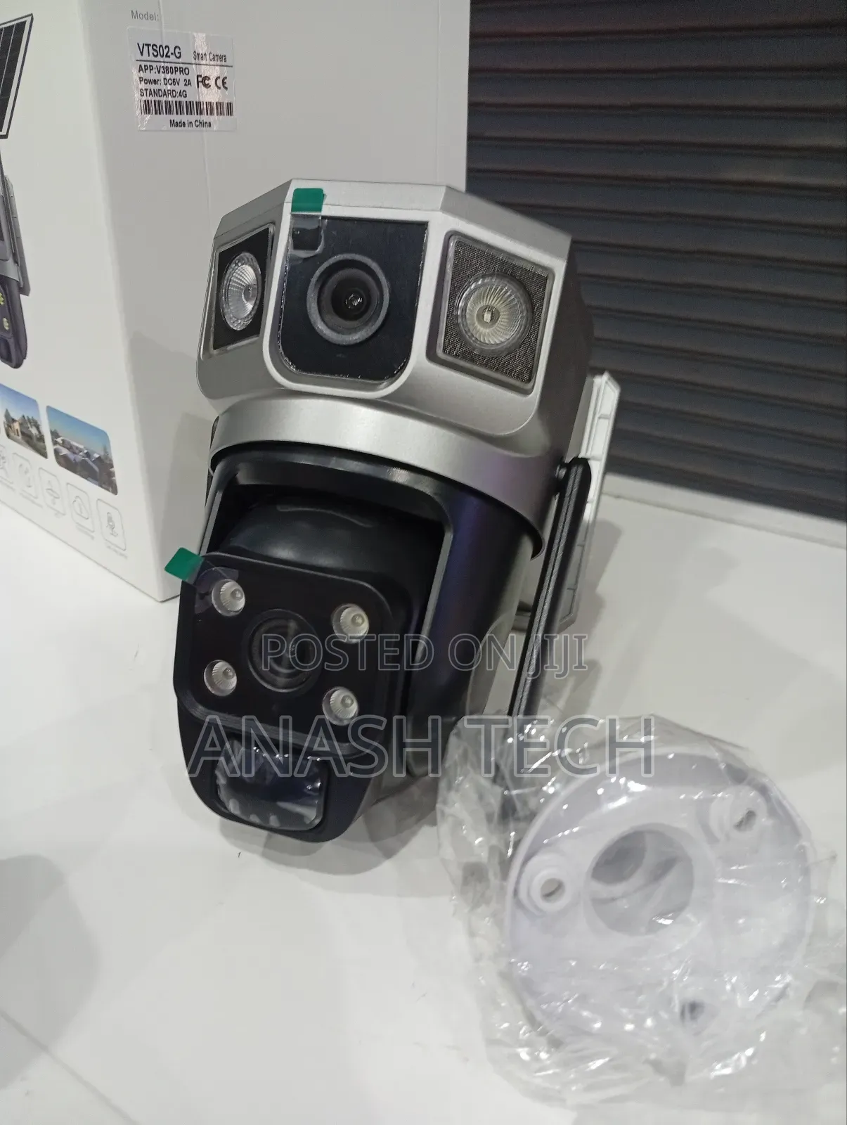 Ideal 360 PTZ 4g Simcard Ip Solar CCTV Camera Is an Outdoor