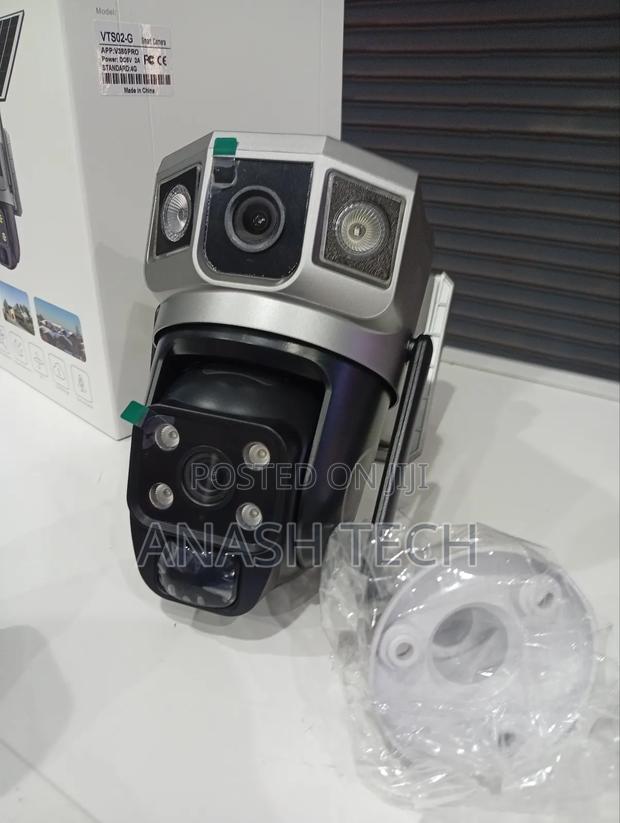 Ideal 360 PTZ 4g Simcard Ip Solar CCTV Camera Is an Outdoor