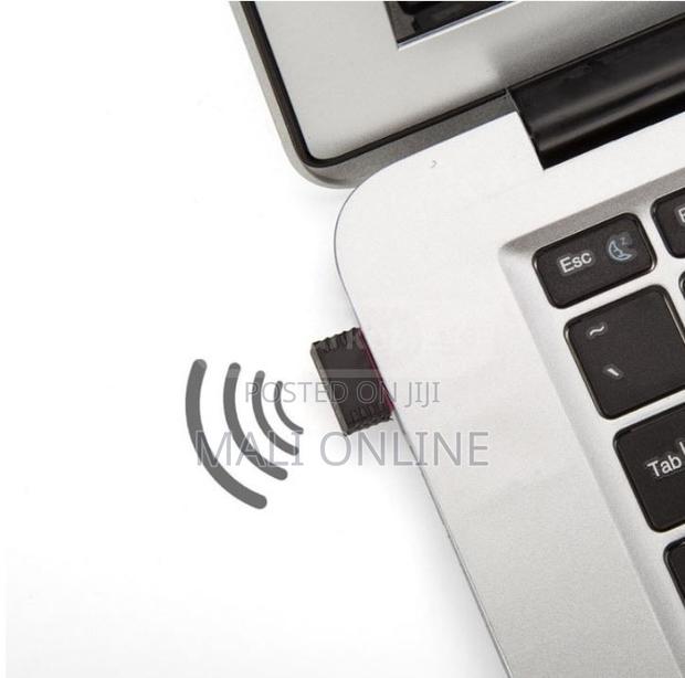 Usb Wifi Adapter 600mbps Wireless 802.11n Mini Dongle High Speed - thumbnail 3