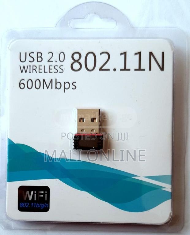 Usb Wifi Adapter 600mbps Wireless 802.11n Mini Dongle High Speed - thumbnail 7