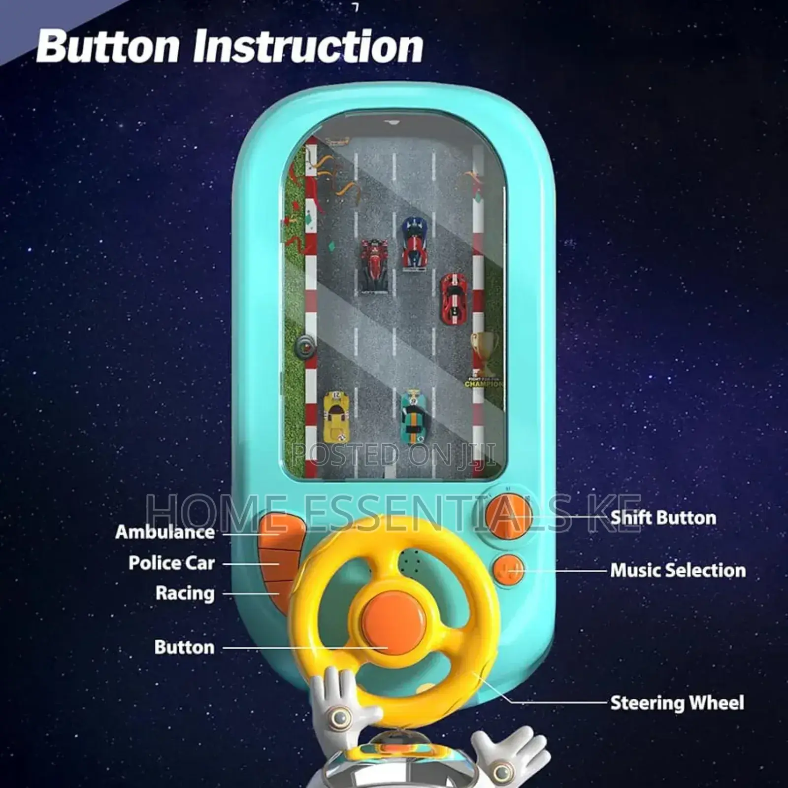 Rechargable Racing Therapeautic Family Car Game