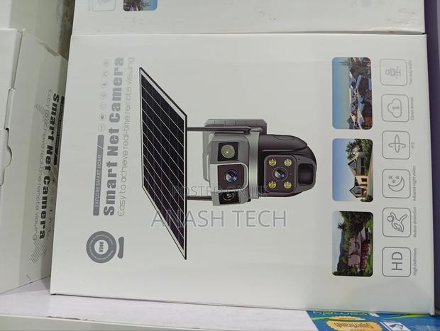Outstanding PTZ Rotating Wifi Outdoor Solar Camera - main view