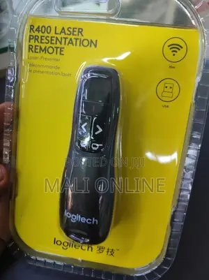 Logitech Wireless Presenter R400 With Laser Pointer 2.4ghz Rf Remote