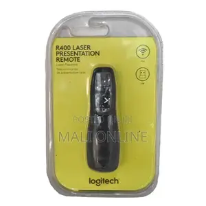 Logitech Wireless Presenter R400 With Laser Pointer 2.4ghz Rf Remote