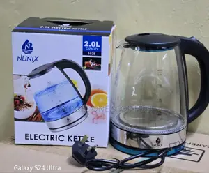 Nunix 2.0 L Capacity Glass Kettle Jug