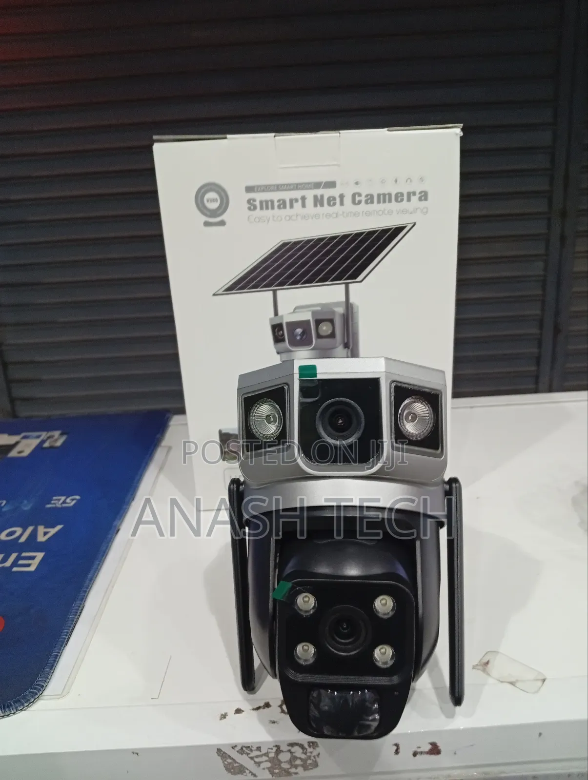 Amazing PTZ Rotating 4g Simcard Outdoor Solar Camera