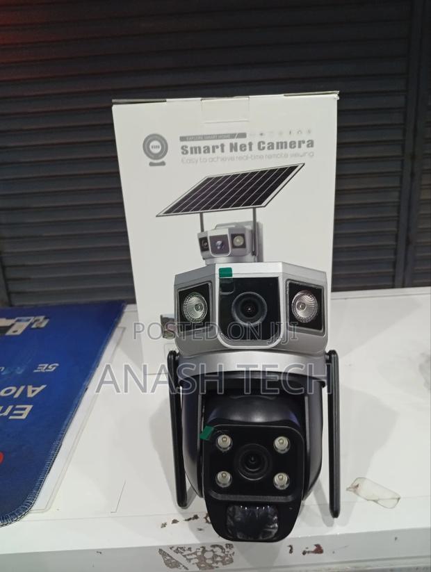 Amazing PTZ Rotating 4g Simcard Outdoor Solar Camera - thumbnail 2