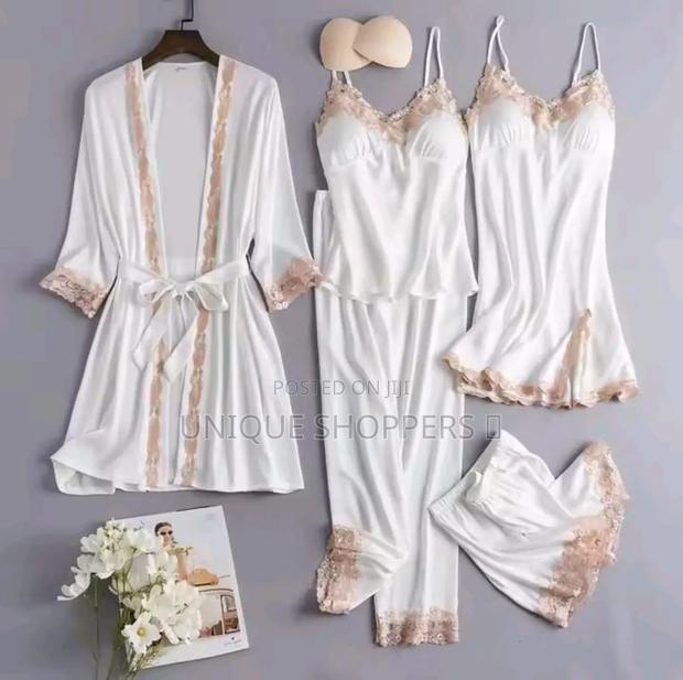 5 Pc Set Nighties* *Size* Xl ,Xxl - main view