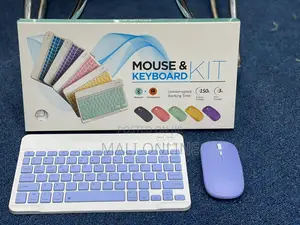 Wireless Keyboard Mouse Set Ultra Slim Bluetooth Ergonomic Combo