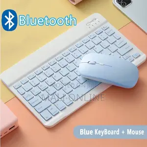 Wireless Keyboard Mouse Set Ultra Slim Bluetooth Ergonomic Combo