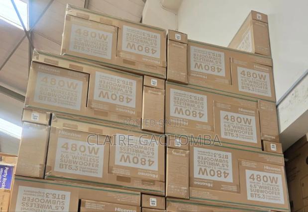 Hisense 3.1 Soundbar, 480w Wireless - main view