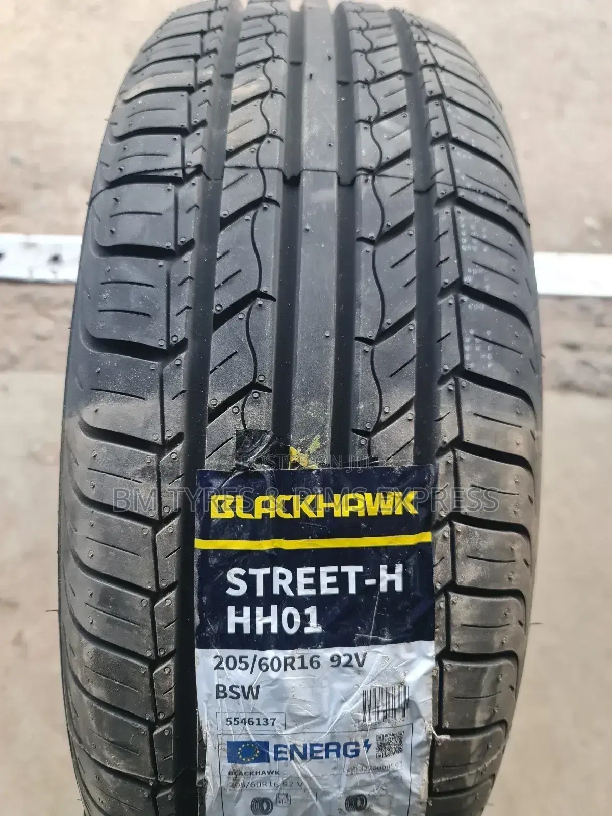 205 /60 R16 Blackhawk Tyres