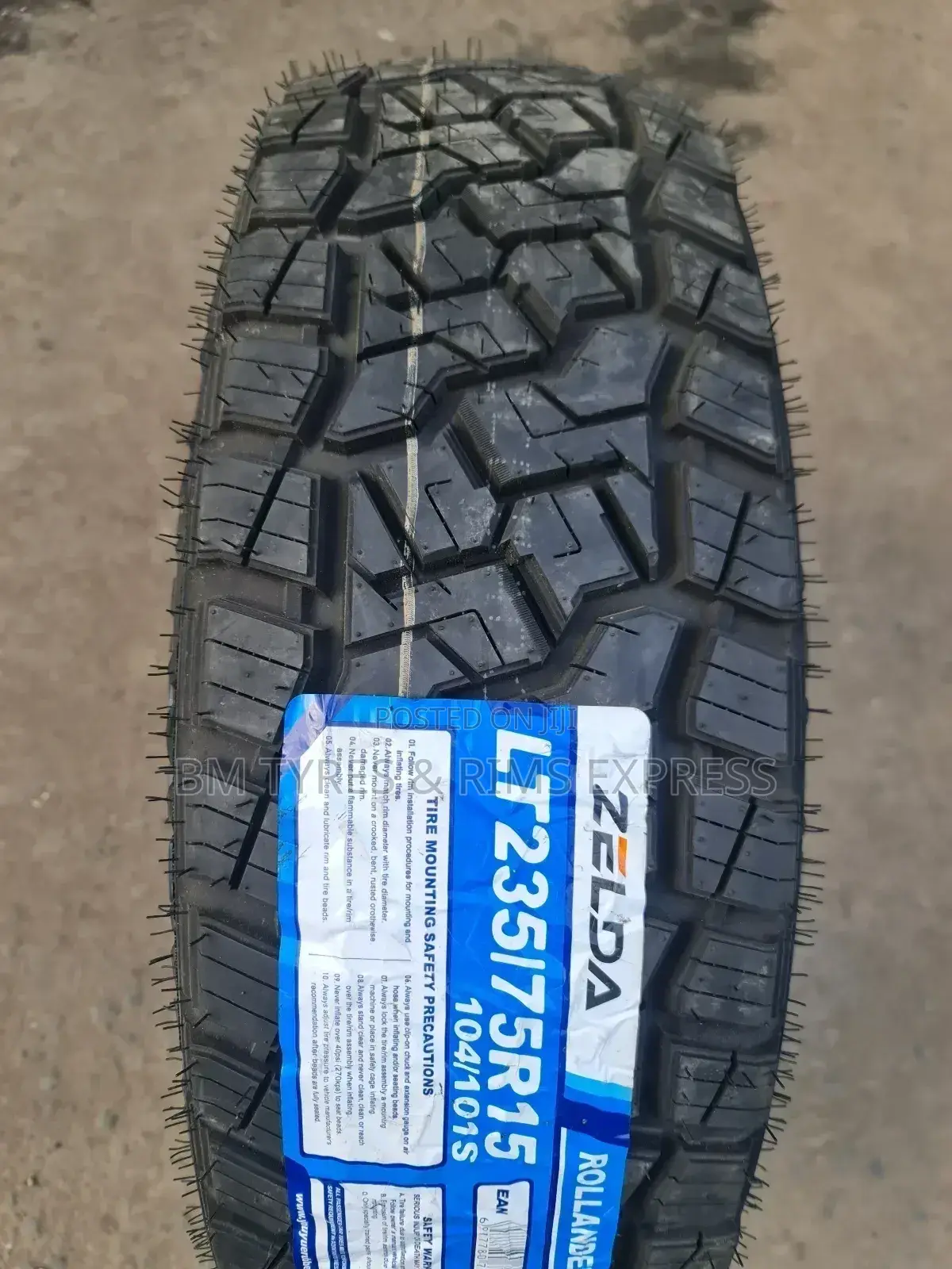 235 /75 R15 Zelda Tyres (All Terrrain) Commercial