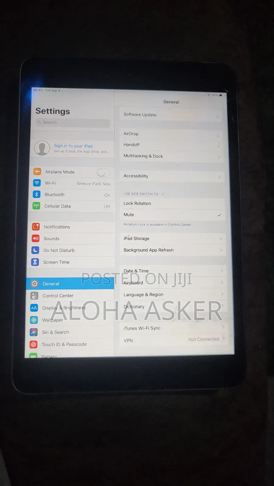 Apple iPad mini 3 64 GB Silver