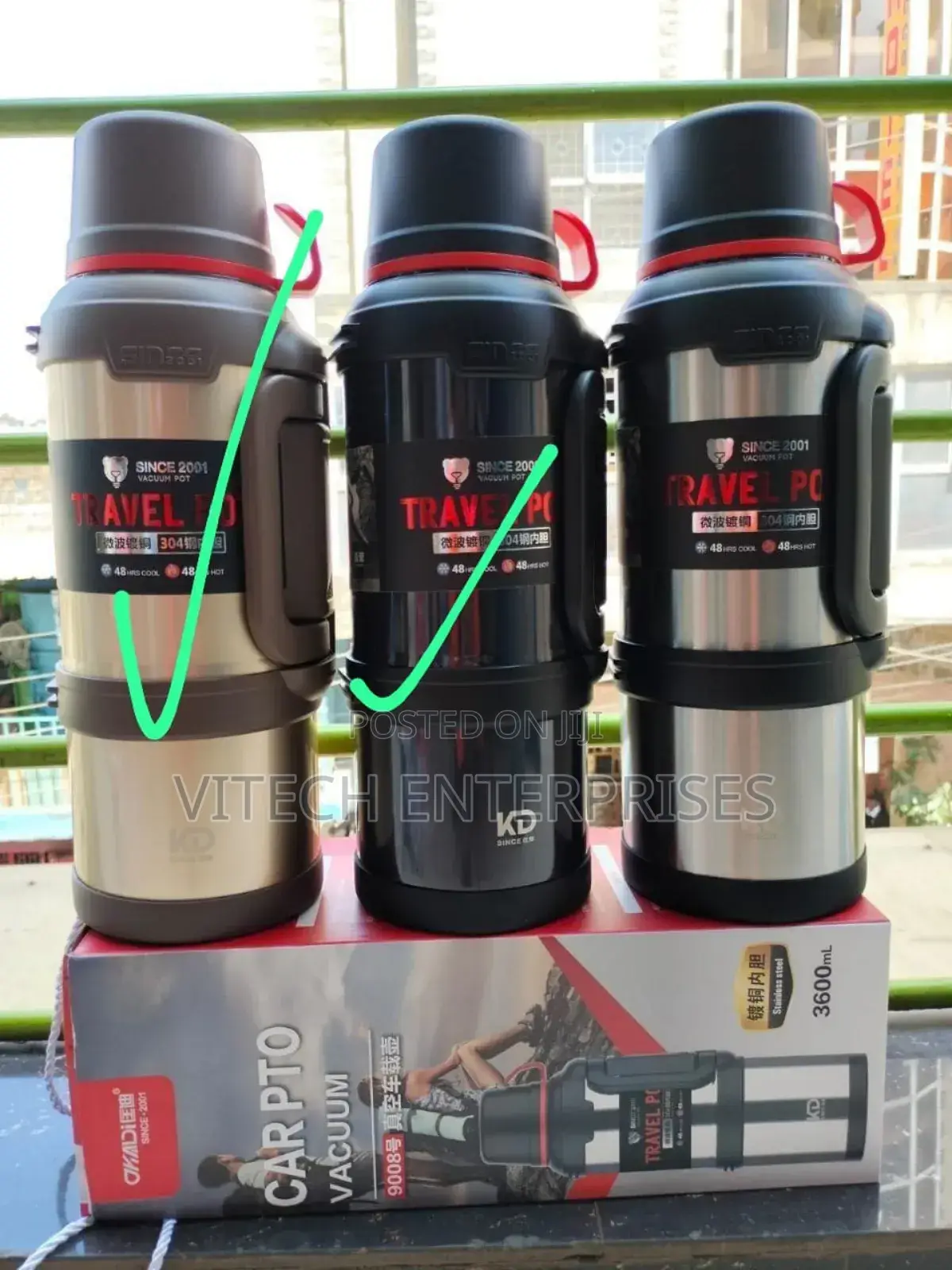 Kd Carpto Vacuum Flask 3.6 L