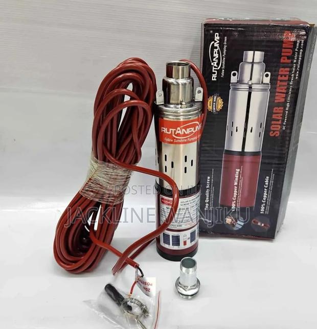 24v 50m Head Rutan Solar Pump/ Dc Submersible Water Pump