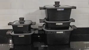 10pcs Block Granite Cookware Set