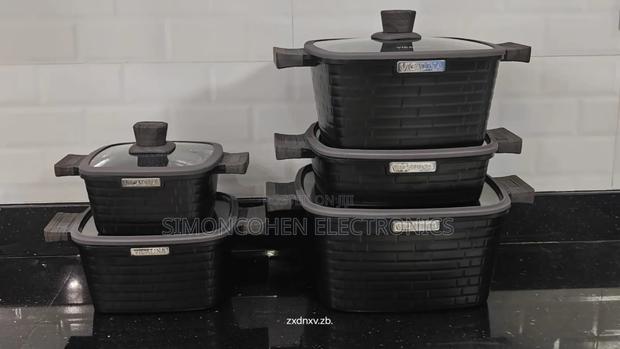 10pcs Block Granite Cookware Set - thumbnail 3