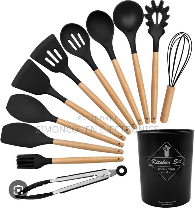 12pcs Silicon Spoon Set - main view