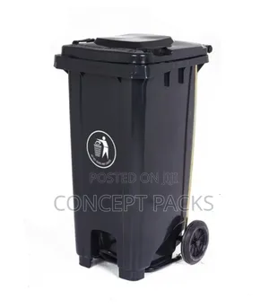 100l Black Heavy-Duty Steel Pedal
Hands Free Opening.