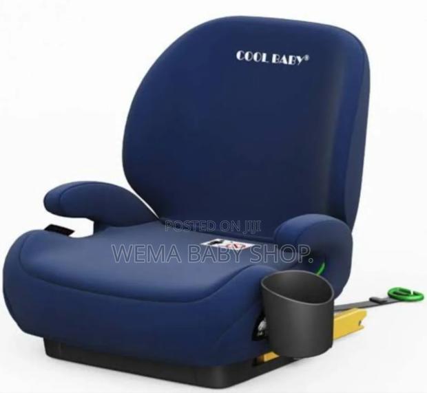 Reclining Kids Booster Car Seat With Isofix - thumbnail 2