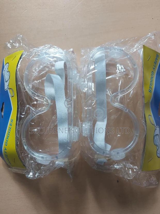 Clear Safety Googles - main view