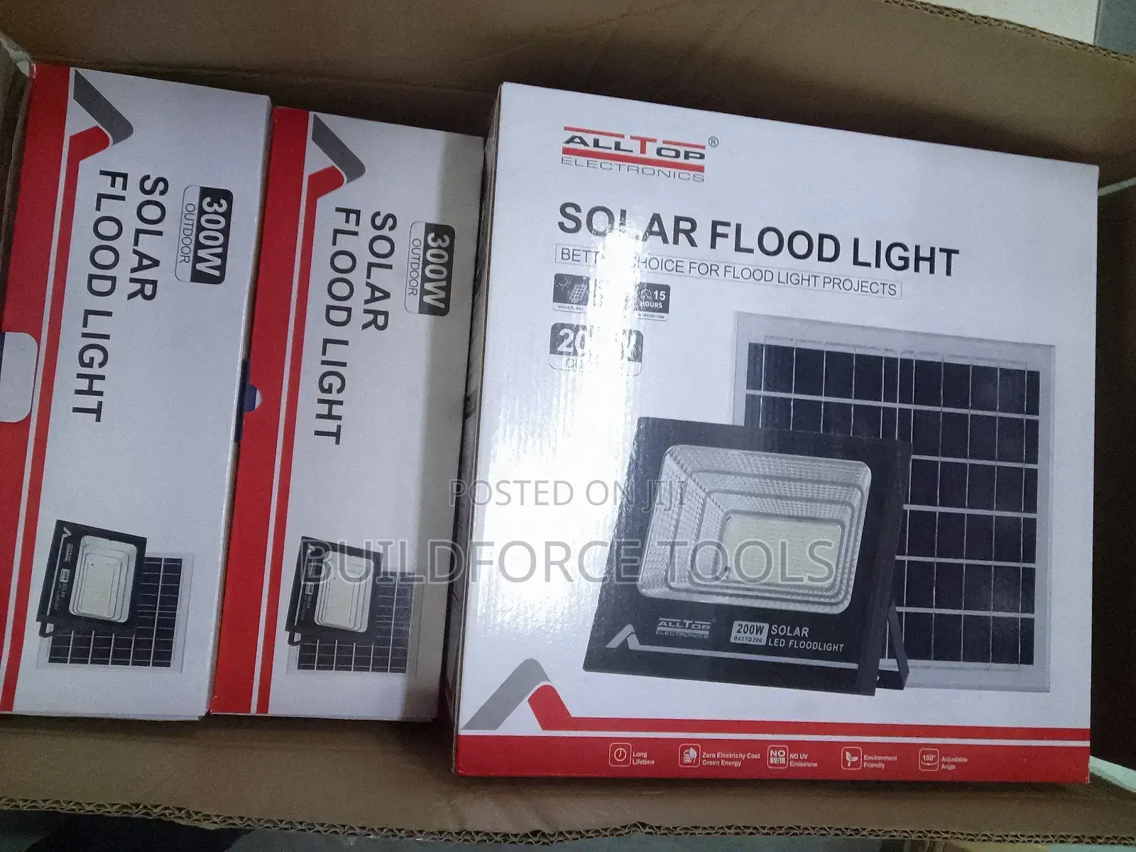 300watts Alltop Solar Flood Light