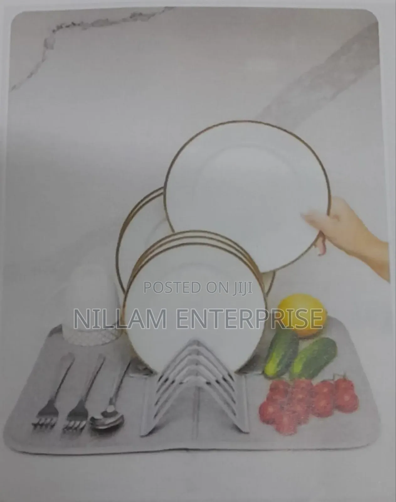 Foldable Kitchen Drying Mat*