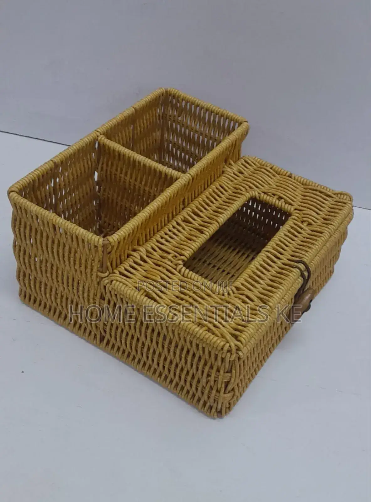 *3 Slots Storage Organizer With Serviette Holder*