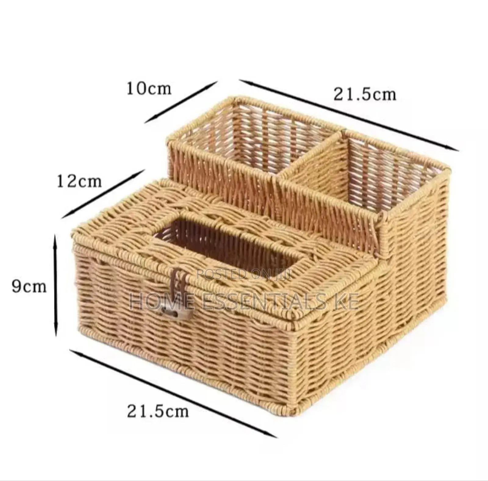 *3 Slots Storage Organizer With Serviette Holder*