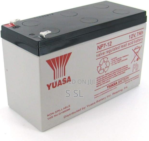 Yuasa 12v/7ah Sealed Lead Acid Battery