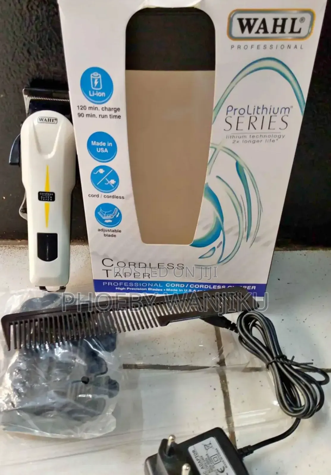 Wahl Cordless Shaving Machine/Wahl Prolithium Series