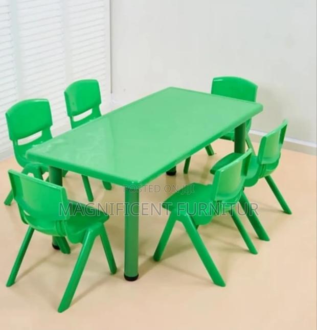 Rectangular Kindergarten Tables - main view