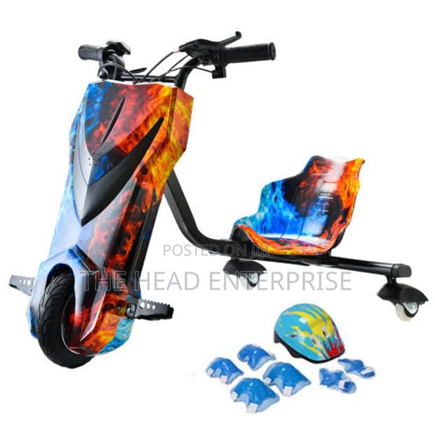 Drifting Scooter Electric With Guards - main view