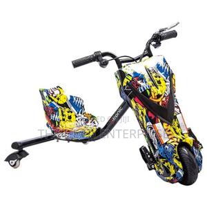 Yellow Electric Drift Scooter Electric 36v - main view